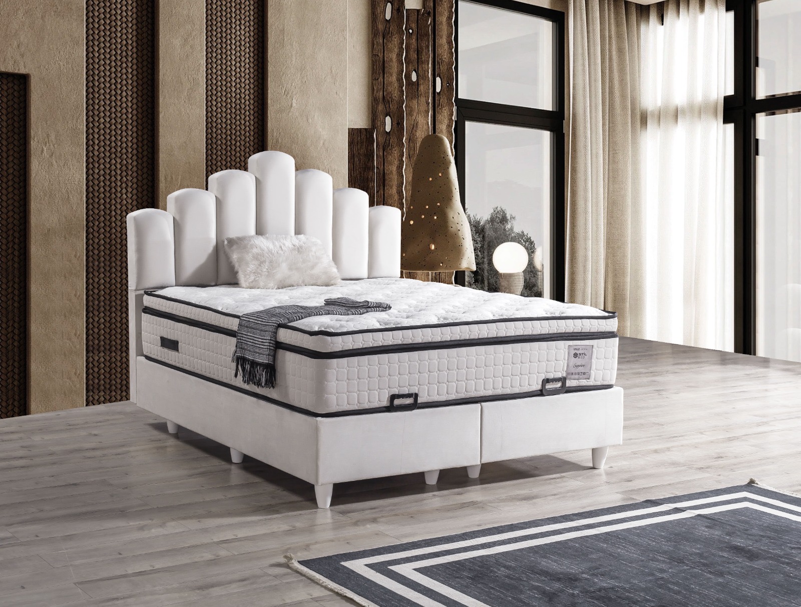 PRAMİT BED SET - Görsel 2